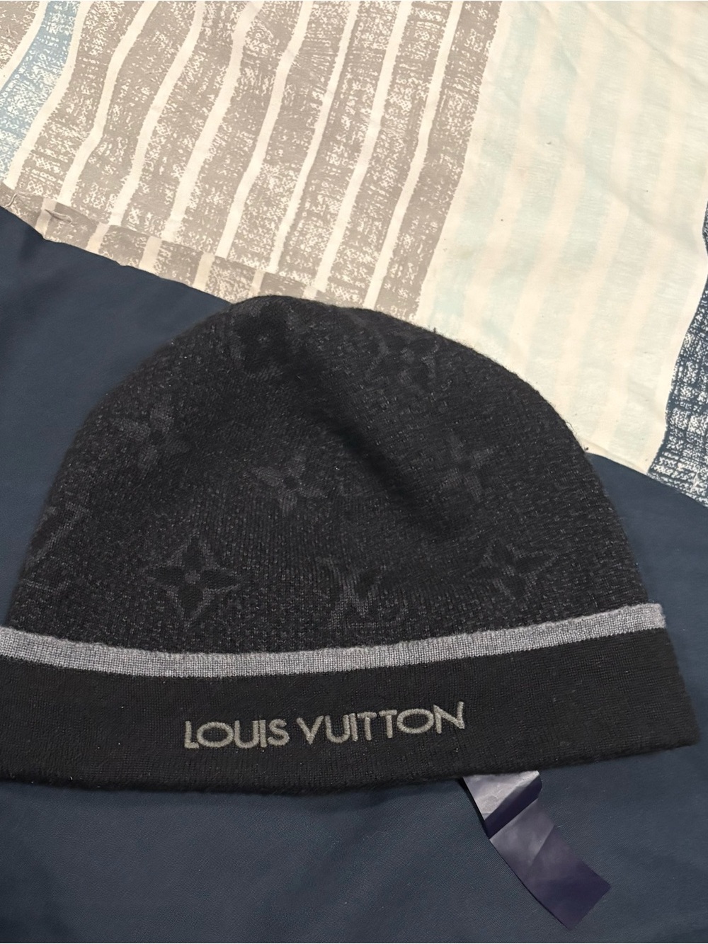 Louis Vuitton Monogram Beanie